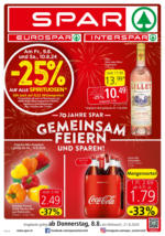 SPAR Supermarkt SPAR: Angebote - bis 21.08.2024