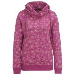 Damen Sweatshirt mit Blumen-Allover