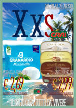 Xxs Market Dal 8 al 25 agosto - al 25.08.2024