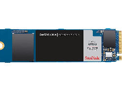 SanDisk 2TB SSD Festplatte Ultra 3D, NVMe M.2, Intern, R3500/W3300 MB/s