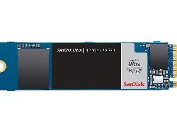 SandISK 500GB SSD Festplatte Ultra 3D, NVMe M.2, Intern, R3500/W2300 MB/s