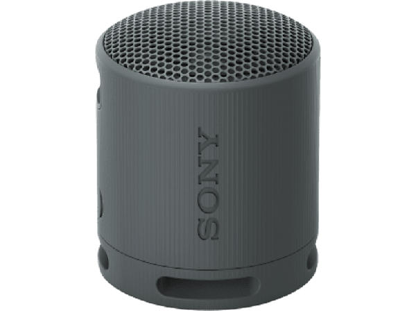 Sony SRS-XB100 - kabelloser, tragbarer Bluetooth-Lautsprecher, robust, wasserfest und staubdicht gemäß IP67, 16 Stunden Akkuleistung, Eco, Schwarz; Bluetooth Lautsprecher