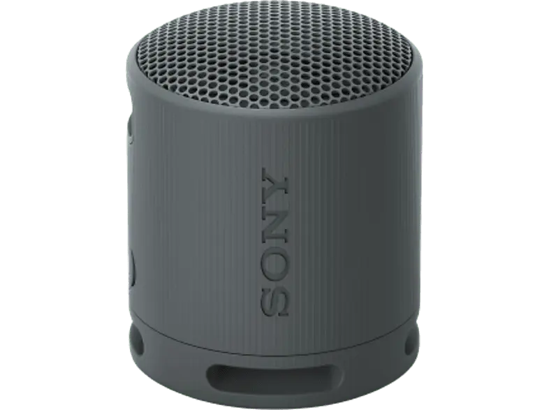 Sony SRS-XB100 - kabelloser, tragbarer Bluetooth-Lautsprecher, robust, wasserfest und staubdicht gemäß IP67, 16 Stunden Akkuleistung, Eco, Schwarz; Bluetooth Lautsprecher