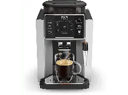 Krups EA 910E Sensation Kaffeevollautomat mit Brühgruppe aus Metall (Alu Black, Edelstahl-Kegelmahlwerk, 15 bar, Dampfdüse)