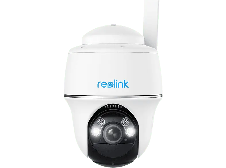 Reolink Go Series G430 Überwachungskamera (Anzahl Kameras: 1, für Innen + Außen, Nachtsichtfunktion, Netz-/Akkubetrieb, Weiß/Schwarz)