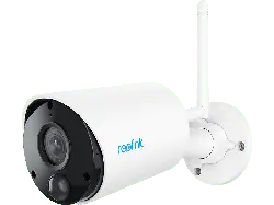 Reolink Argus Series B320 Überwachungskamera (Anzahl Kameras: 1, für Innen + Außen, Nachtsichtfunktion, Netz-/Akkubetrieb, Weiß/Schwarz)