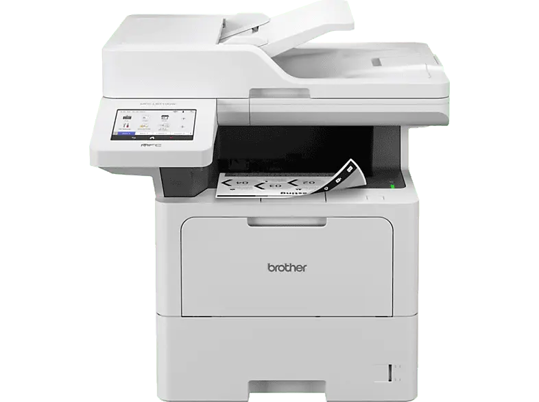 Brother MFC-L6710DW Multifunktionsdrucker for Business, 512 MB, 5 Zoll Touchscreen-Farbdisplay, USB 2.0, 520 Blatt; Laserdrucker for Business
