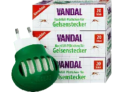 Vandal Gelsenstecker inklusive 60 Wirkstoffplättchen