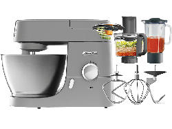 Kenwood KVC 3150 S Chef Set Küchenmaschine Silber (Rührschüsselkapazität: 4,6 l, 1000 Watt)