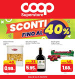 Superstore Coop Sconti fino al 40% - al 21.08.2024