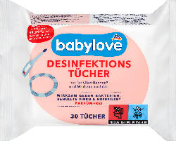 babylove Desinfektionstücher