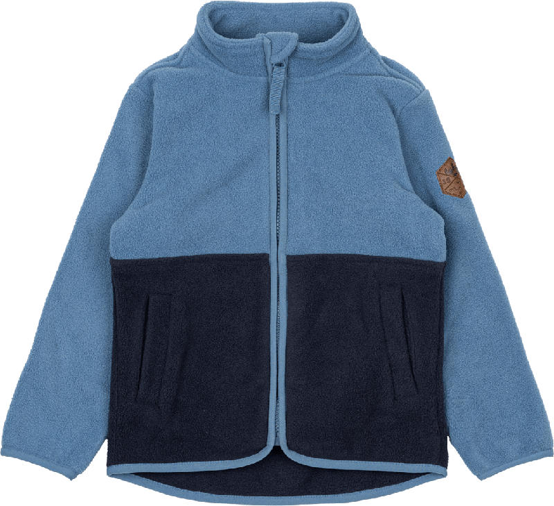 Mikk-Line Fleecejacke, blau, Gr. 110/116