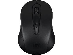 ISY Maus IMW-502, kabellos, 1600dpi, USB, Schwarz