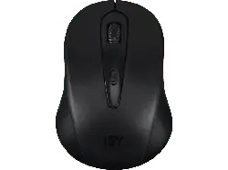 ISY Maus IMW-502, kabellos, 1600dpi, USB, Schwarz