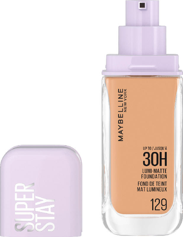 Maybelline New York Foundation Super Stay Lumi Matte 129