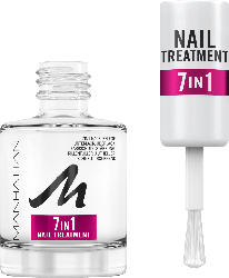 MANHATTAN Cosmetics Base & Top Coat, Nail Treatment 7in1 Multi Benefit