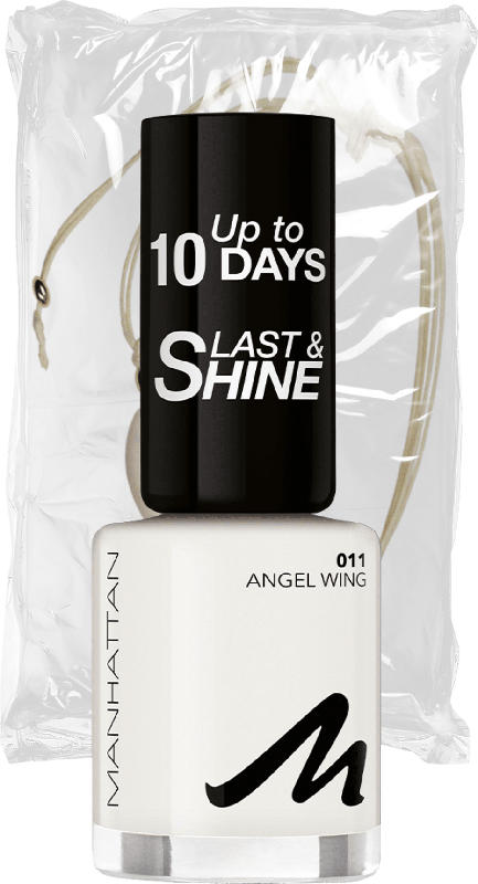 MANHATTAN Cosmetics Nagellackset Last & Shine 011 Angel Wing & Fußkette