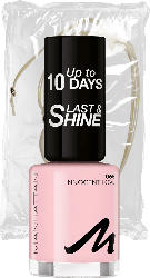 MANHATTAN Cosmetics Nagellackset Last & Shine 065 Innocent Love & gratis Muschelband