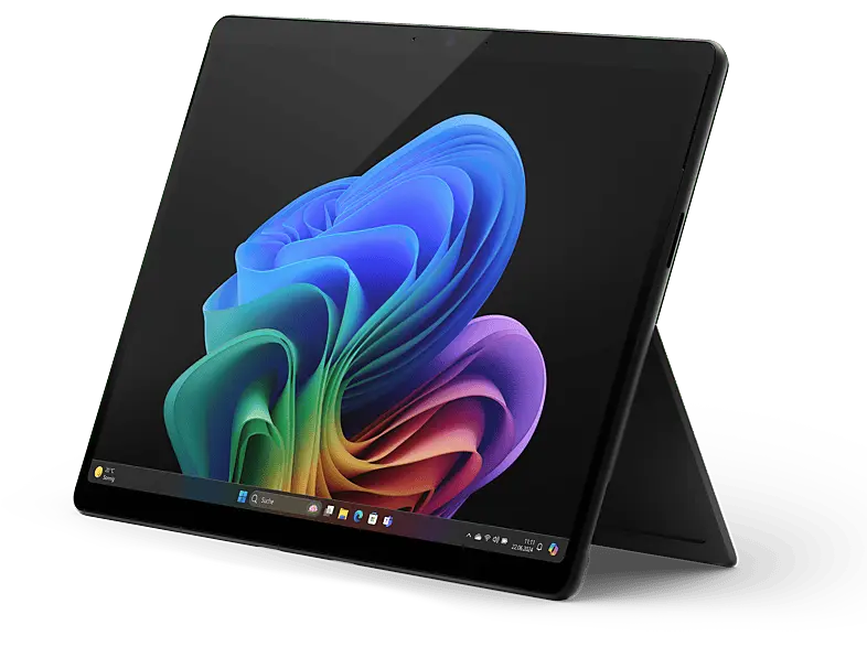 Microsoft Surface Pro 11th Edition Copilot+ PC, 13 Zoll Touchscreen, Qualcomm® Snapdragon® X Plus X1P-64-100 Prozessor, 16 GB RAM, 512 SSD, Adreno™ Onboard Graphics, Windows 11 Home, Schwarz