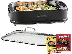 Media Shop M 35528 PowerXL Smokeless Grill, Schwarz (1500 Watt)