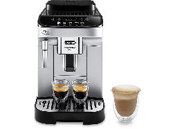 De'Longhi ECAM 290.31 SB Magnifica Evo Kaffeevollautomat (Silber-Schwarz, Flüster-Kegelmahlwerk, 15 bar, Dampfdüse)