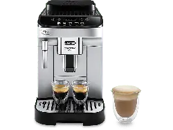 De'Longhi ECAM 290.31 SB Magnifica Evo Kaffeevollautomat (Silber-Schwarz, Flüster-Kegelmahlwerk, 15 bar, Dampfdüse)