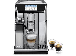 De'Longhi ECAM650.85.MS PrimaDonna Elite Experience Kaffeevollautomat (Silber, Extraleises Kegelmahlwerk, 19 bar, integrierter Milchbehälter)