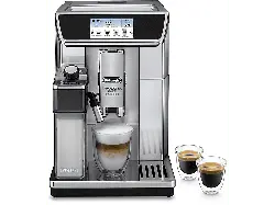 De'Longhi ECAM650.85.MS PrimaDonna Elite Experience Kaffeevollautomat (Silber, Extraleises Kegelmahlwerk, 19 bar, integrierter Milchbehälter)