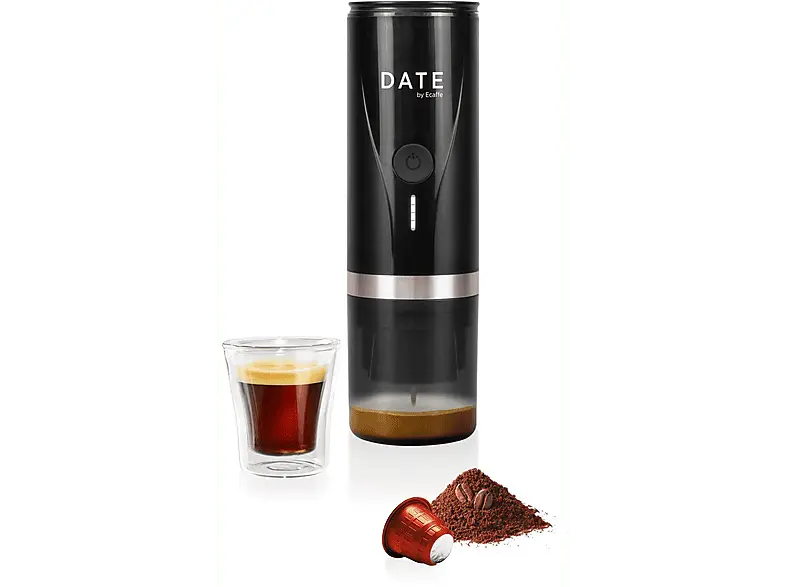 Ecaffe DBE 1 Date Tragbare Mobile Espressomaschine Schwarz