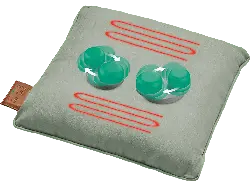 Beurer 102.48 MG 139, Shiatsu Akku-Massagekissen, mit Wärmefunktion, Mint