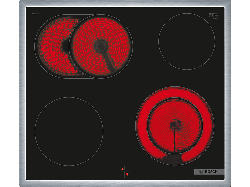 Bosch NKN645GA2E Herdgesteuertes Strahlungsheizungskochfeld (583 mm breit, 4 Kochfelder, ); Herdgesteuertes Kochfeld