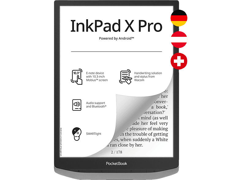 PocketBook InkPad X Pro eReader