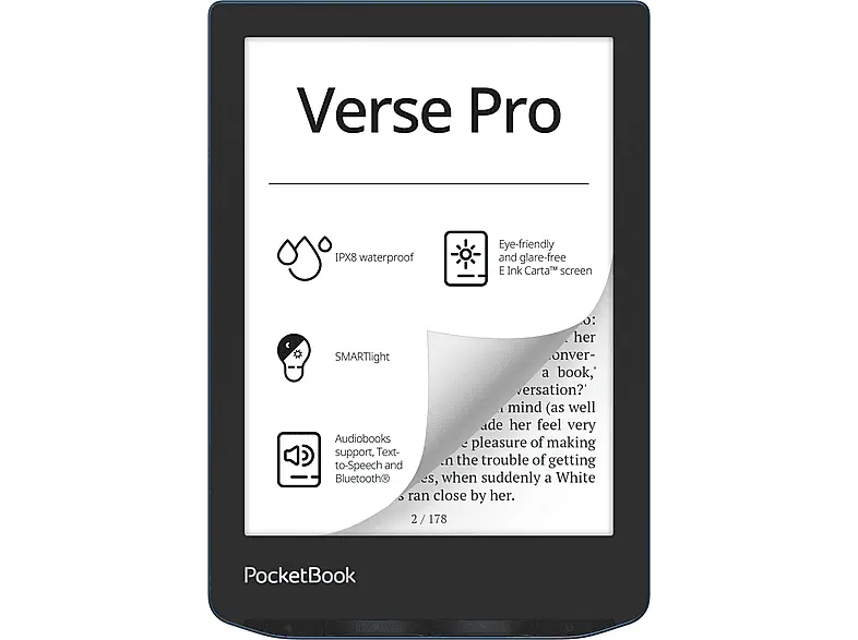 POCKETbook Verse Pro Dach-Version, Azure; eReader