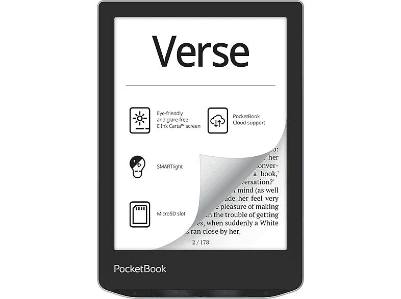 PocketBook Verse Dach-Version Bright Blue; eReader