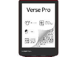 PocketBook Verse Pro Dach-Version, Passion Red; eReader