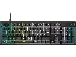 CORSAir K55 CORE Gaming Tastatur, 10-Zonen RGB, qwertz, USB-A, Schwarz