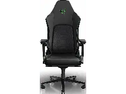 RAZER Iskur V2 Leder Gaming Sessel, Schwarz/Grün
