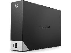 Seagate 20TB Festplatte One Touch Hub mit Rescue, HDD, Extern, USB-C/Micro-B, Schwarz