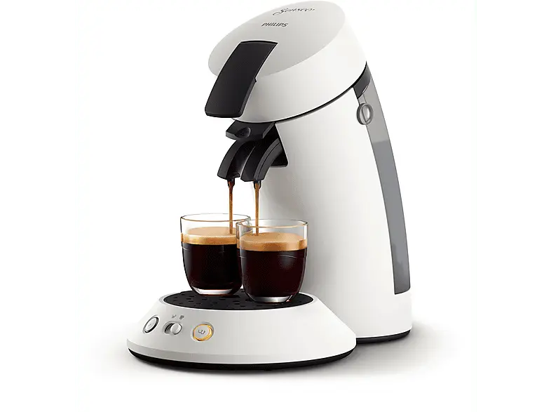 Philips CSA210/10 senseO® Original Plus Kaffeepadmaschine, Weiß