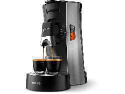 Philips CSA250 senseO® Select Kaffeepadmaschine, Edelstahl