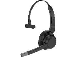 ISY IHS-8000 Office Headset, On-Ear (Mono), Bluetooth, Noise Cancelling, Schwarz