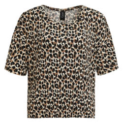 Damen T-Shirt im Leo-Look