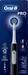 Oral-B Elektrische Zahnbürste PRO 1 Cross Action Black