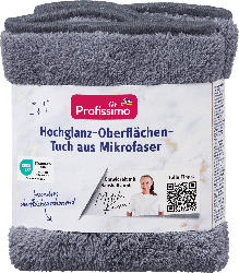 Profissimo Hochglanz-Oberflächentuch aus Mikrofaser