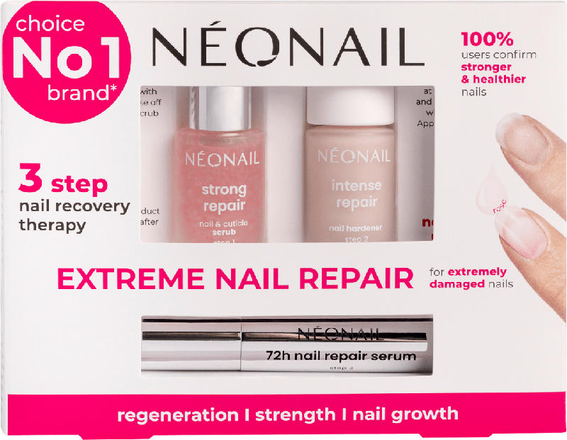 NÉONAIL Nagelpflegeset Extreme Nail Repair 3tlg