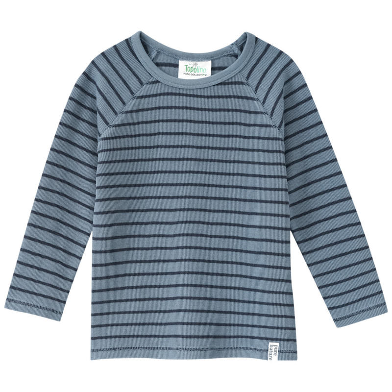 Jungen Langarmshirt mit Ringeln (Nur online)