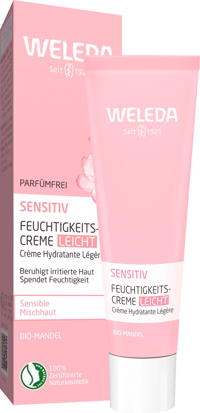Weleda Feuchtigkeitscreme Leicht Sensitiv Mandel
