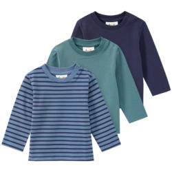 3 Baby Langarmshirts (Nur online)