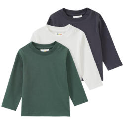 3 Baby Langarmshirts (Nur online)