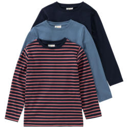 3 Jungen Langarmshirts im Set (Nur online)